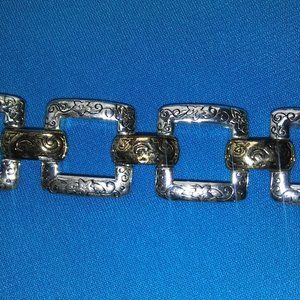 SILVER/GOLD TONE BRACELET